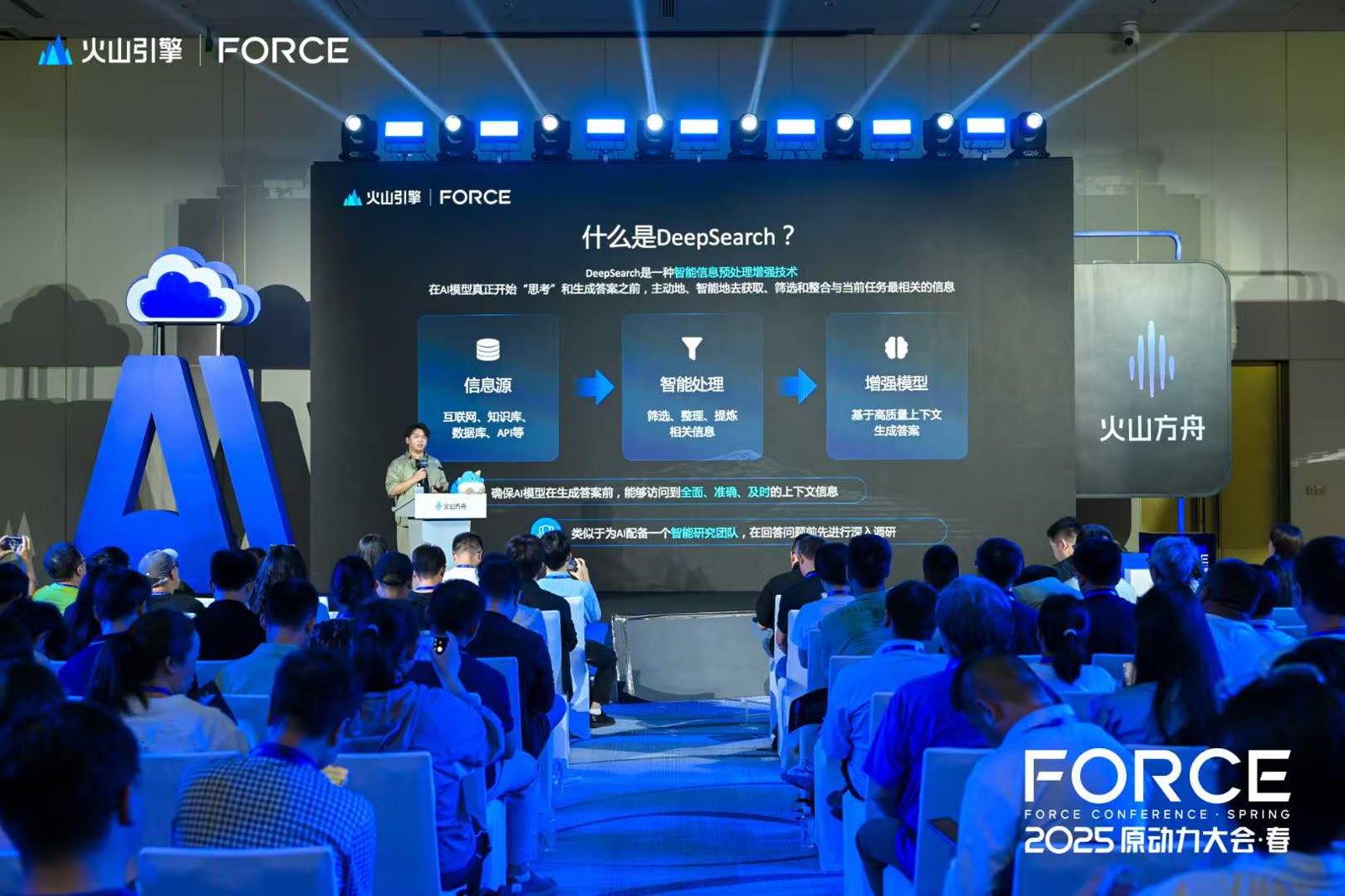 在火山引擎 FORCE 大会分享 DeepSearch 实践配图 4